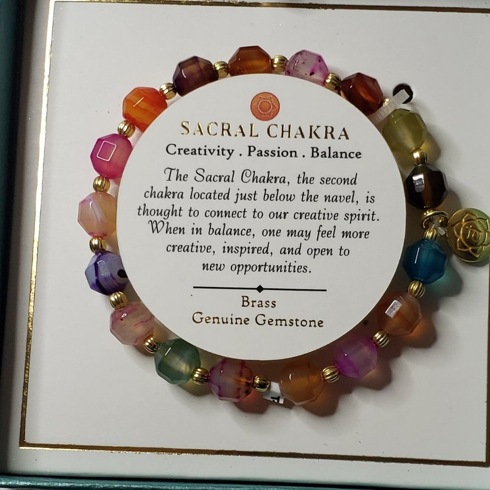 Shivan Brass Quartz Beaded Fashion Bracelet